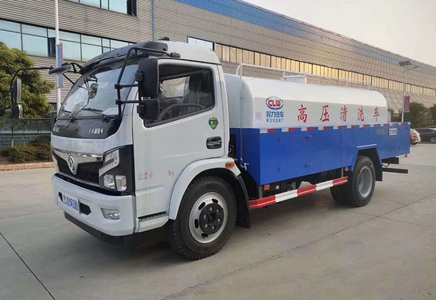 東風(fēng)福瑞卡8方高壓清洗車(chē) 國(guó)六